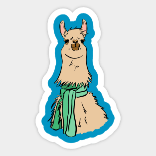 Llama me Tee Sticker